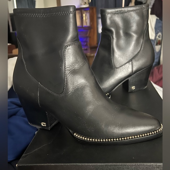 Coach Shoes - Coach Pell Leather Bootie 9.5
